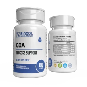 Biaxol GDA Glucose Support Front & Back